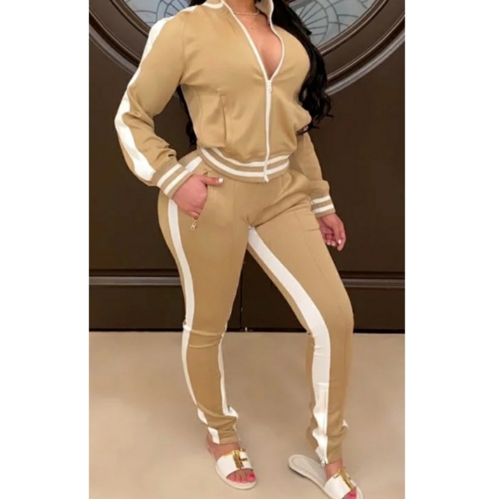 Tan Sweat Suit (Available)